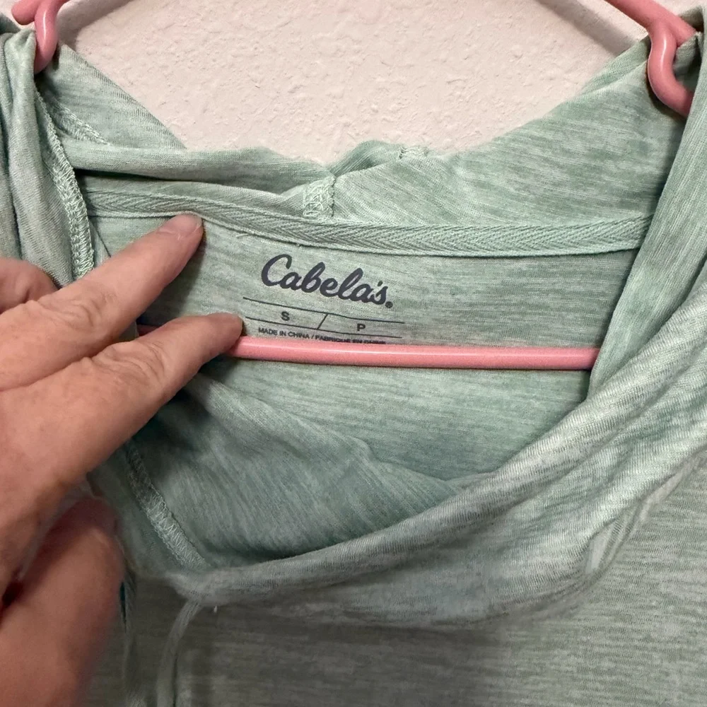 Cabela's Sage Green Women's Sweatshirt - Picture 4 of 6